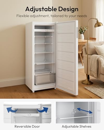 Image of 7.5 Cu.Ft Convertible Upright Freezer Refrigerator