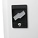 Luxebough Chromebook Charging Station for Classroom, Mobile Charging Cart and Cabinet with Lock and Wheels, 35 Device Laptop and Tablet Charging Storage, Durable All-Steel Construction (White)