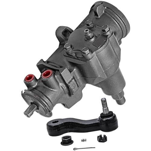 Detroit Axle - 2pc Gearbox Kit for 2001-2010 Chevy Silverado 2500HD GMC Sierra 2500 HD 2000-2004 Silverado Sierra 2500 3500 3500 HD Suburban Avalanche Yukon XL 2500 Hummer H2 Front Idler Arm