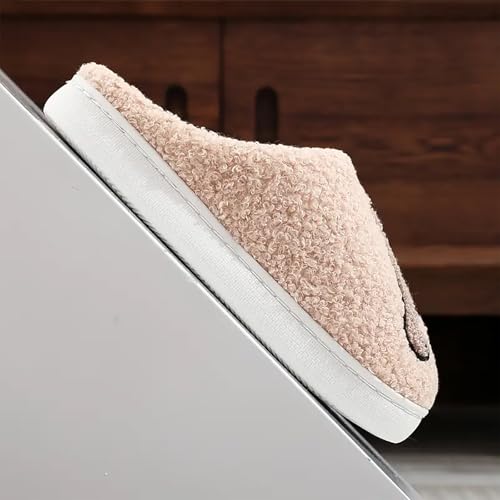 Image of Women's Men's Cute Frog Slippers Fuzzy Memory Foam Kawaii Cartoon Animal Slippers Winter Warm Fluffy Shoes