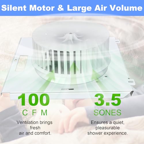 8663RP B Unit for NuTone,8664RP B Unit for NuTone 8663RP,Motor Assembly 97017705 Replacement Fan Motor for 8664RP 671R 672R Broan 750 751 752,Replaces JA2B104N/86933000 - Image 5