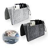 Practical and stylish: these bed bags are equipped with 3 different pockets, a large pocket for iPad, laptop, magazines, book etc., 2 side mesh pockets for small items, such as pens, glasses, phone, remote control, headphones, jewellery etc. It keeps everything you need within easy reach.