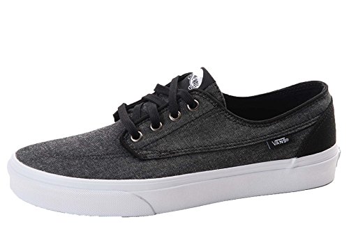 Vans U Brigata Baskets Unisexes pour Adulte, C C Black True White, 39 EU