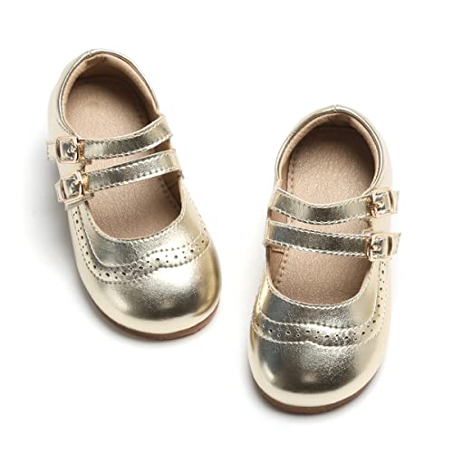 Image of Otter MOMO Toddler /Little Girls Mary Jane Slip-on School Uniform Party Dress Shoes