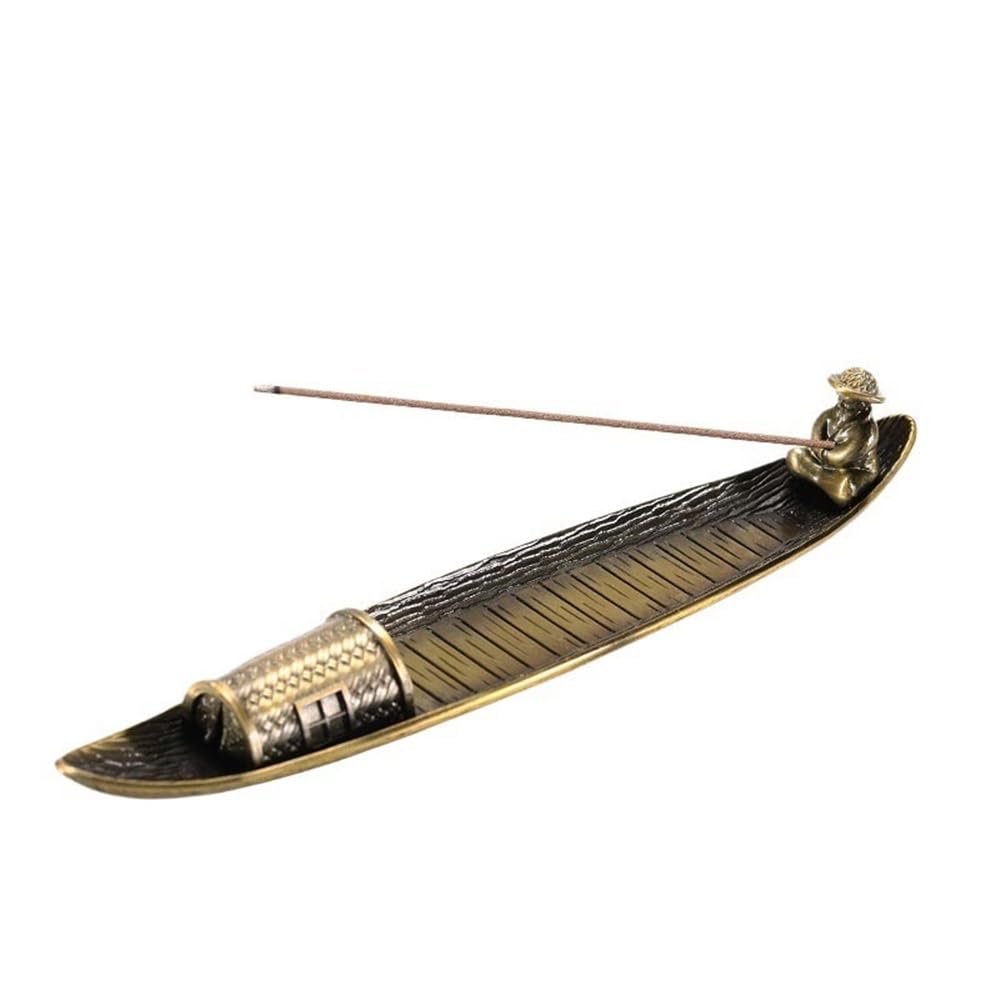 Incense Holders Household Copper Alloy Incense Burner Indoor Holder Tea Ceremony Decorative Ornaments