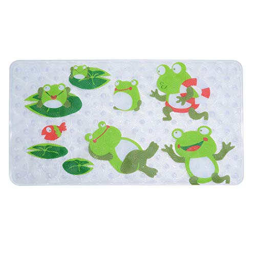 WARRAH - Alfombrilla de ba�o para ni�os, Accesorio de ba�o con Superficie Supersuave, Ventosa Robusta