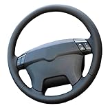 Auto-Lenkradbezüge – Kühl und bequem: Dieser Bezug fördert die Luftzirkulation und hält Ihre Hände auch an heißen Tagen kühl und trocken. Er reduziert Schweißbeschwerden und macht lange Fahrten angenehmer. Der rutschfeste Griff sorgt für festen Halt und besseres Handling Ihres Fahrzeugs.