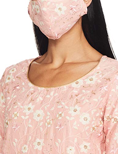 Image of BIBA Women Cotton Kurta Garara Suit Set