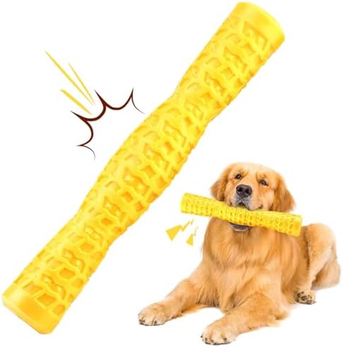 LOYEE Dog Squeaky Toys Interactive Dog Toys for Aggressive Chewer...