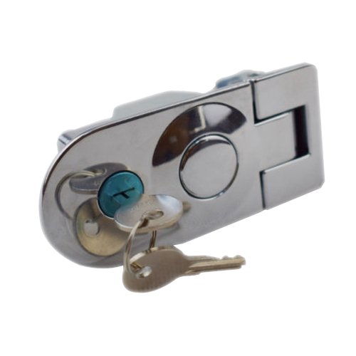 New Compression Key Lock Latch C5-21-35 Horsebox Motorhome Trailer Adjustable (2, Silver) #TOP2