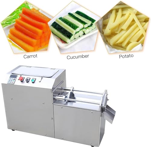 Cortadora comercial de vegetales y papas acero inoxidable miniatura 3