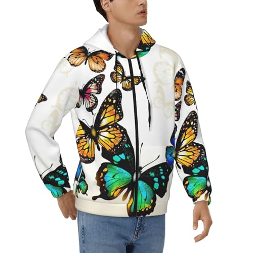 Sweat à capuche zippé homme veste sport décontractée polyester doux grandes tailles S au 3XL