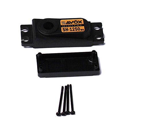 Savox SH1250MG Upper/Lower Case Set w/Hardware