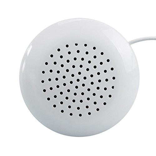 Shiningup Portable White 3.5mm Mini Pillow Speaker For MP3 MP4 Player iPhone iPod Touch CD Radio