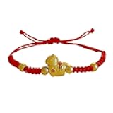 2026 New Year of Horse Red String Braided Bracelet Handwoven Adjustable 12 Zodiac Animal Horse Charm Bracelet Chinese Feng Shui Lucky Amulet Protection Rope Bangle for Women Unisx New Year Gift