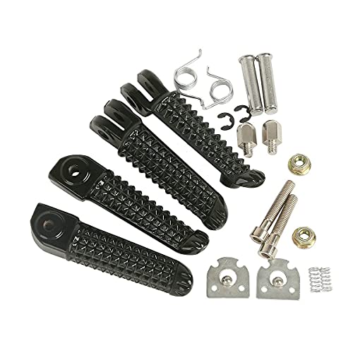 Xyzmt GCZS Front Rear Footrests Foot Pegs Fits For Yamaha Yzf R1 2002-2014 R6 2003-2012 04 09 10 thumb #2