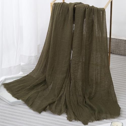 Women's Hijab Scarf - 70'x39' Solid Color Polyester Silk3