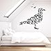 Astratto Gabbiano Stormo Uccello Animale Gabbiano Adesivo da parete in vinile Decorazioni per la casa Soggiorno Arte Murale Adesivo da parete rimovibile 58x47 cm