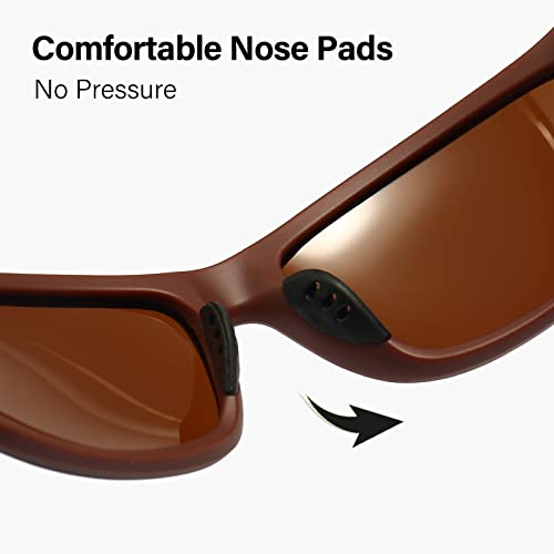 ANRRI Sports Polarized Sunglasses for Men Fishing Cycling Running Golf Motorcycle Tac Glasses Driving shades3