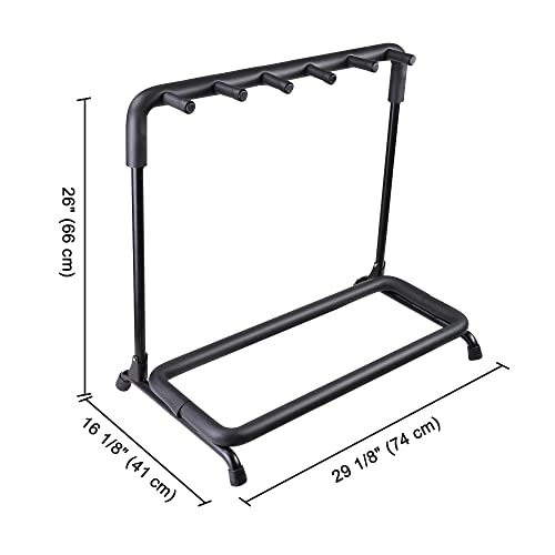 AW support multi Guitare support pliant Band Stage Bass Guitare acoustique Display Rack 5 holder noir - Les Beatles, Paul McCartney, John Lennon, RIngo Starr, George Harrison AW support multi Guitare support pliant Band Stage Bass Guitare acoustique Display Rack 5 holder noir – Image 6