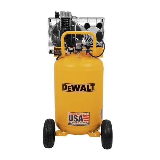DEWALT 30 Gallon 2HP 175PSI Vertical Portable Single Stage Electric Air Compressor (DXCM303)