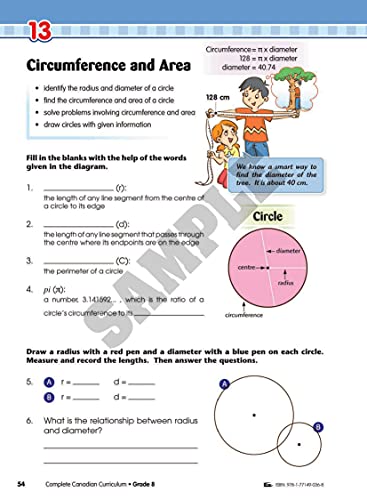 Complete Canadian Curriculum 8 (Revised & Updated): A Grade 8 integrated workbook covering Math, English, History, Geography, and Science - Image 5