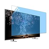 【PROTECCIÓN CONTRA IMPACTOS】 El protector de pantalla está fabricado con tecnología de doble refuerzo para proteger eficazmente su televisor de rozaduras y rasguños no deseados con cuchillos, llaves y otras sustancias duras.