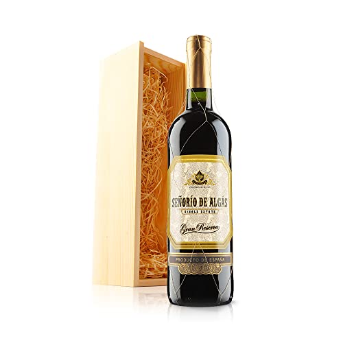 Virgin Wines - Spanish Gran Reserva Red Wine Gift (75cl) in Wooden Gift Box - Cabernet Sauvignon Blend