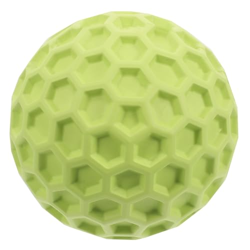 Artibetter Beißball für Hunde aus Gummi Stressreduzierendes Kauspielzeug für Welpen Sicherer Spielball für Aggressives Kauen und Entspanntes im Alltag