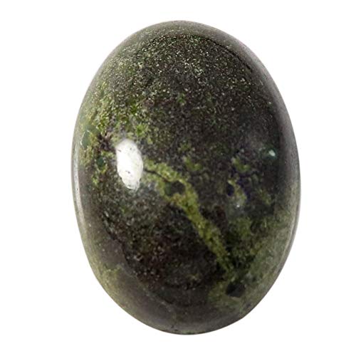 Cabochon en jaspe sanguin dragon ovale de 42,1 carats pour création de bijoux