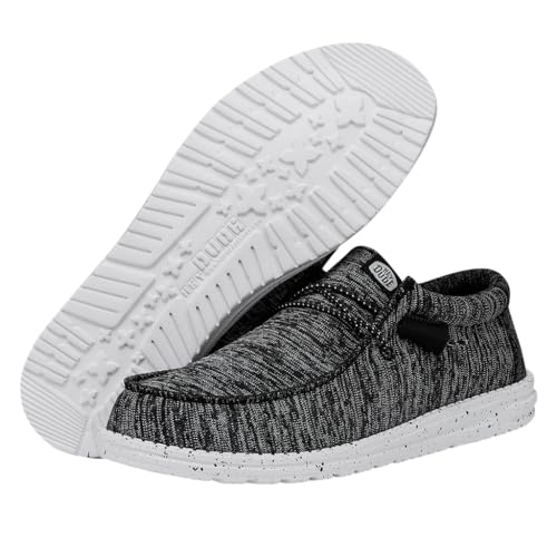 Image of HEYDUDE Wally Sport Knit | Men's Loafers | Men's Slip On Shoes | Comfortable & Light Weight