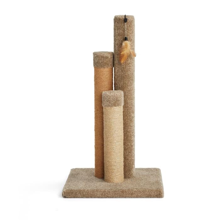 Rascador para gato torre EveryYay 14 in con juguete miniatura 3