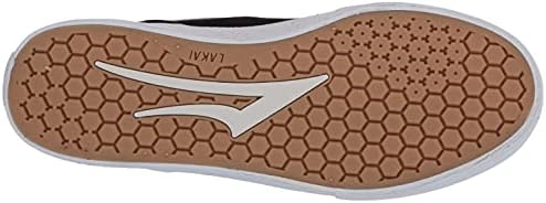 Lakai Men's Dover Skate Shoe, Black Suede, 10.5 | Image 3