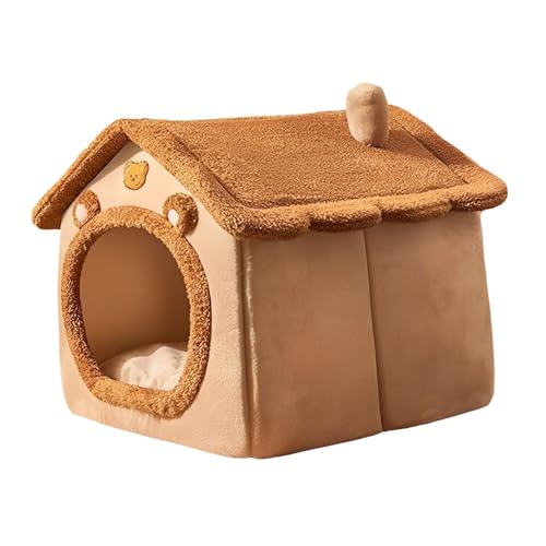 Cama cálida para mascotas en el interior del hogar durante el invierno 5
