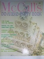 McCall's Do-Ahead Party Book M10 B000LCPQ8I Book Cover