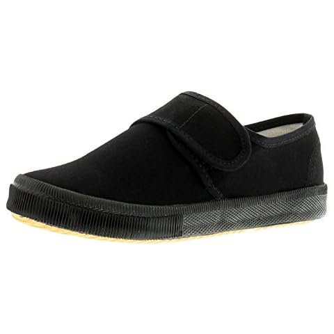 Wynsors Touch Pumps Boys School Plimsolls & Pumps Black 1 UK Cover