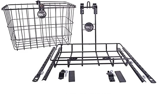 Amazon | 【 WALD/ウォルド 3339 Front Basket & Rack Combo