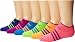 adidas Girls Superlite No Show Socks (Pack of 6)
