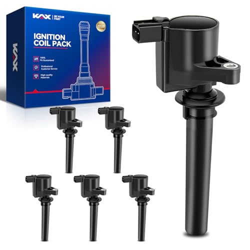 Image of KAX Ignition Coil Pack Fit for Ford Escape 2001-2008 3.0L | Taurus 2000-2005 3.0L, Five Hundred 2005-2007, Tribute 2001-2006 3.0L, Freestyle 2005-2007, Sable 2000-2004 3.0L FD502