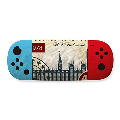 Étui à lunettes créatif London Parliament aux finitions soignées style Angleterre
