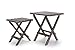 Camco 21049 Large Quick-Folding Adirondack Table, Plastic, Taupe