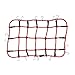 REhobby 1/10 RC Elastic Luggage Net 19x12cm with Hooks for 1:10th RC Crawler Rock Climbing Truck Car D90 TRX4 Roof Rack (red)