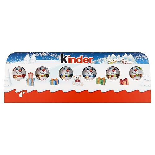 Kinder Chocolate Christmas Tree Decorations 6 Pcs Please Send