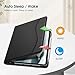 Fintie Folio Case for iPad Pro 11-inch (M5) 2025 / (M4) 2024 - Multiple Angles Viewing Stand Protective Cover with Pencil Holder & Pocket, Auto Wake/Sleep, Black