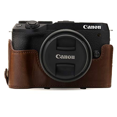 Funda de Cuero para Cámara Compatible con Canon EOS M6 Mark II miniatura 5
