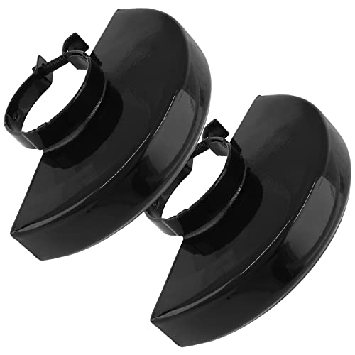 Jiozermi 2Pcs Metal Angle Grinder Guard, Black Adjustable Angle Grinder Shield Protective Cover Wheel Safety Guard #TOP1