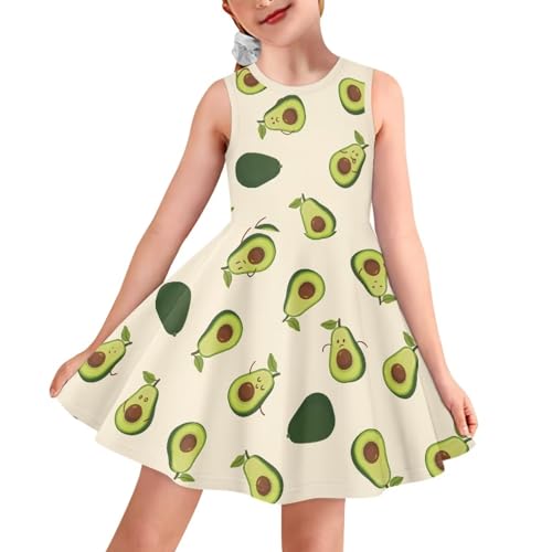 Sleeveless Dresses for Teen Girls Kids 3-16 Years for Casual Summer