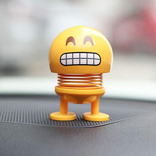 Toys4Boys Cane oscillante 20 x 13 cm, testa oscillante, bambola auto in resina, cane oscillante per decorazione interni auto, cruscotto, utilizzato per decorazione auto, decorazione ufficio, colore