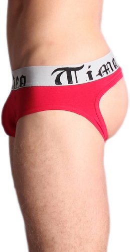 Slip Timoteo Classic rojo talla S original de algodon para hombre 2
