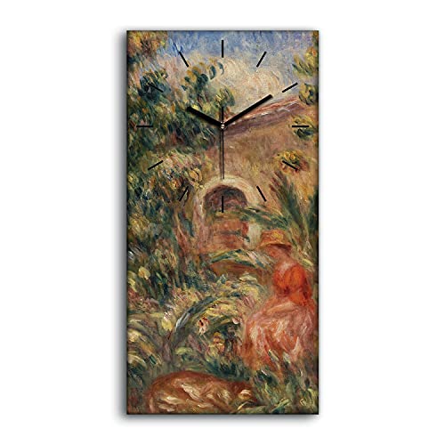 Horloge sur Toile pour Chambre Dispositif Sans Tic Tac Image Moderne 30x60 - 2